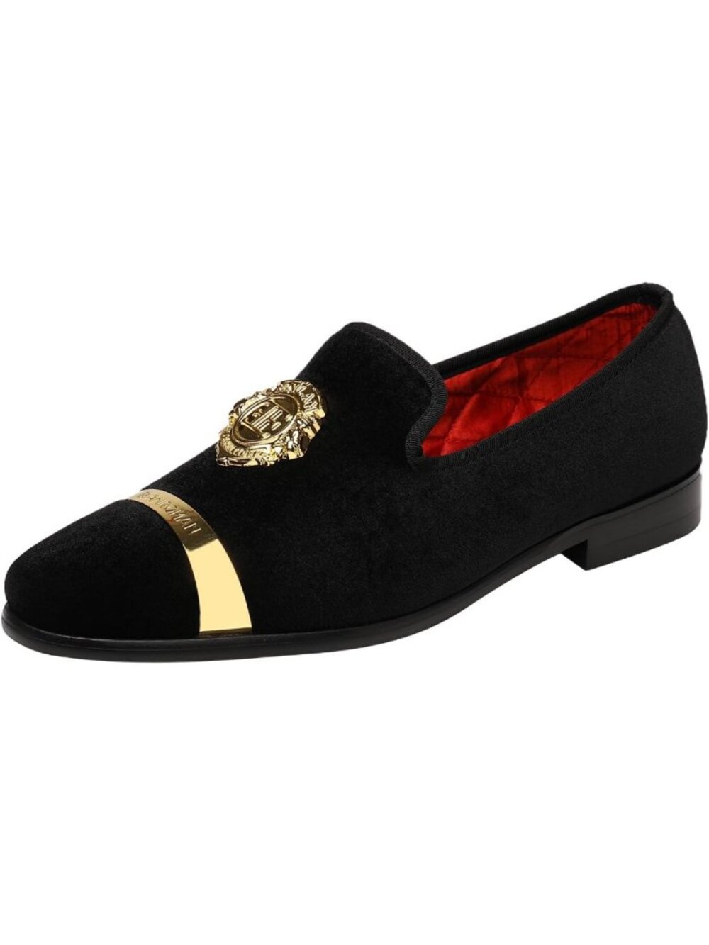 Stylish Men's Velvet Loafers for Dress, Wedding, Party & Prom - Comfortable
